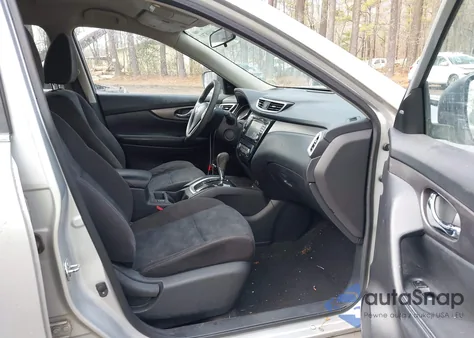 2015 Nissan Rogue Sv z USA, uszkodzony, nr VIN KNMAT2MTXFP543805